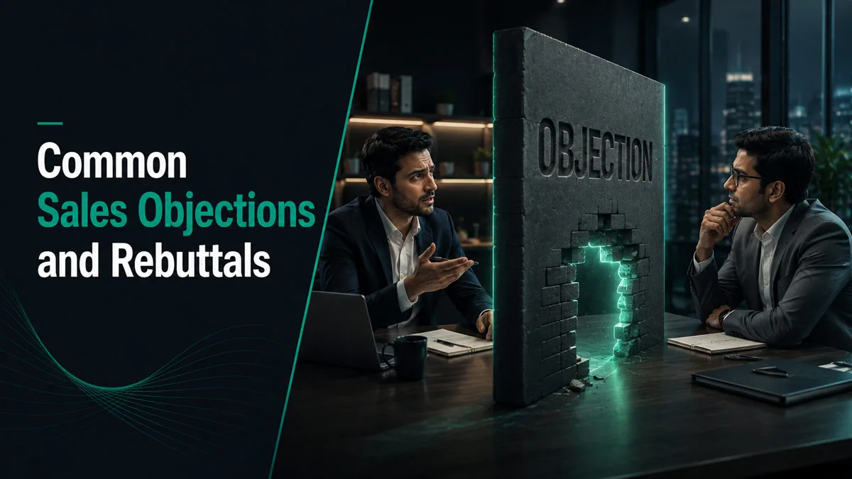 Common Sales Objections With Rebuttals Common sales objections with rebuttals
