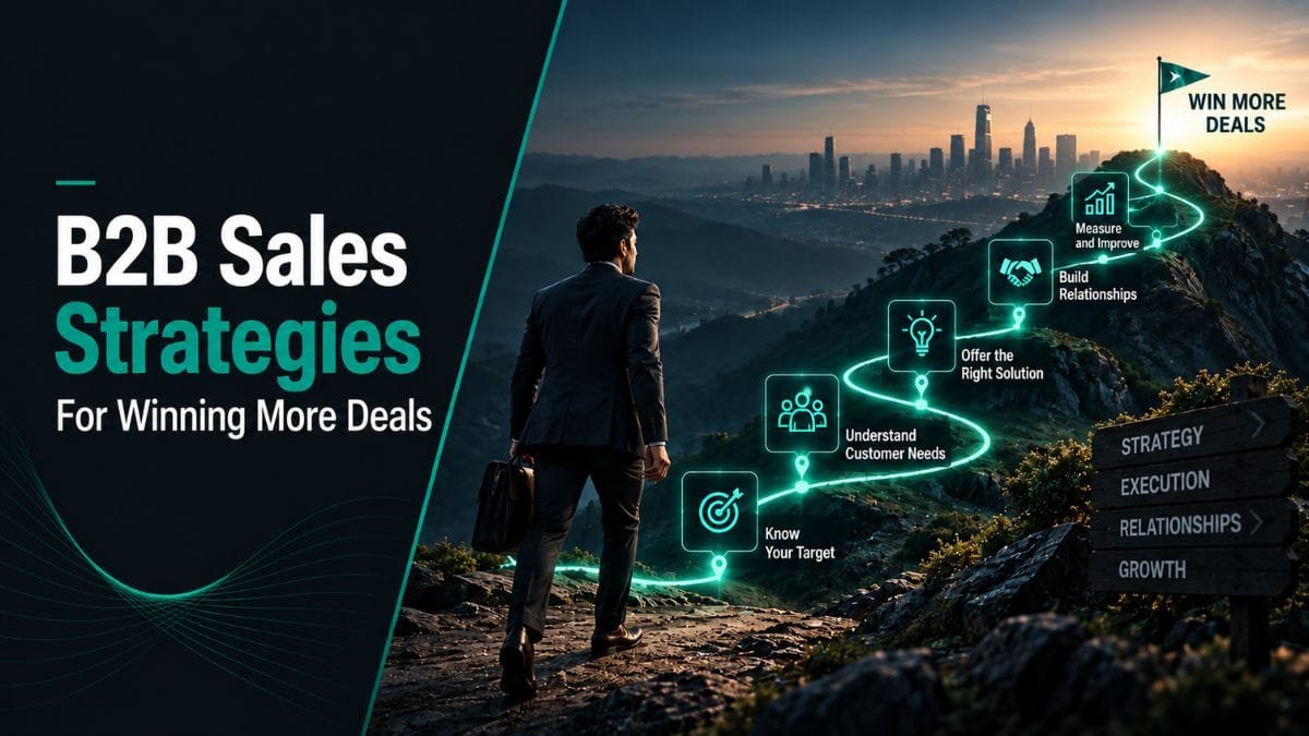 B2B Sales Strategies B2B sales strategies